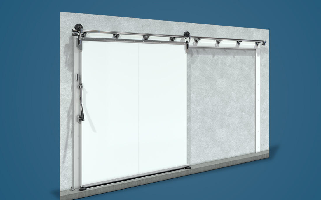 Откатные двери промышленной серии ОД (Пром)