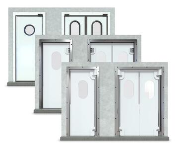 Маятниковые двери